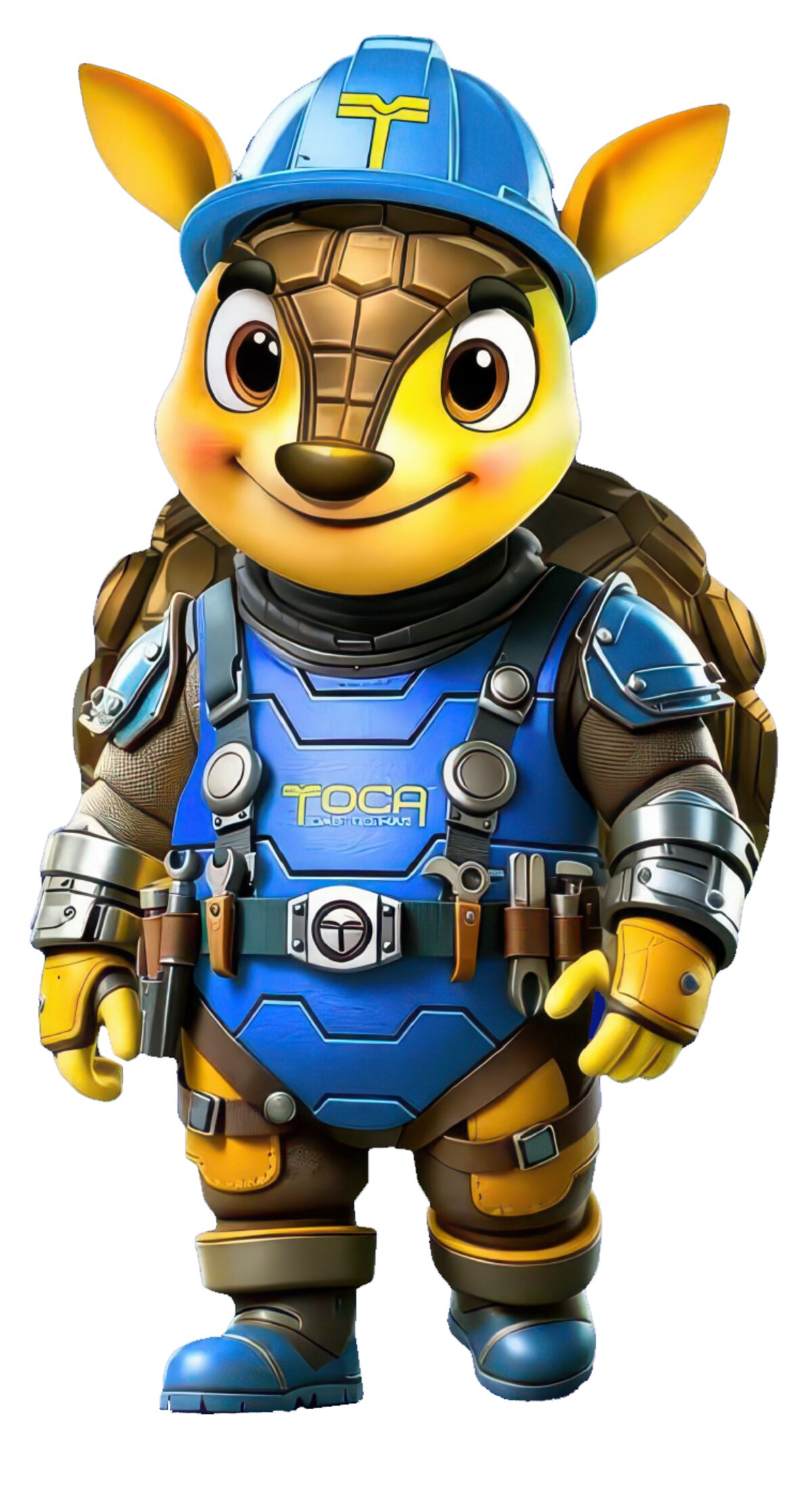 Mascote Toca das Telhas
